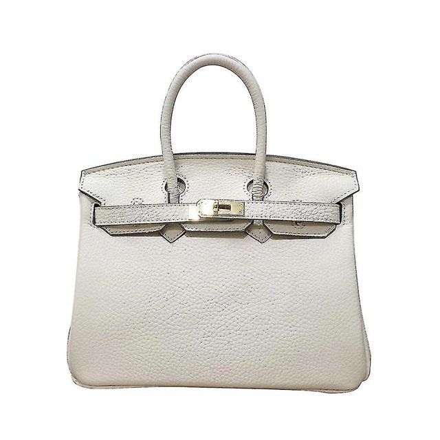 Ladies Women Leather Handbag Birkin First Layer Cowhide Leather Tote Bag Commuter Crossbody Kelly Handbag zhangyuxiang LED