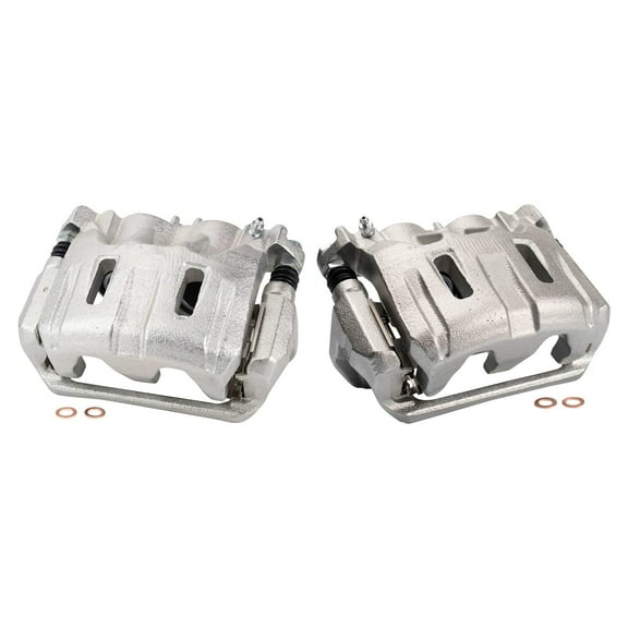 TRQ Front Brake Caliper Set Compatible with 2011-2017 Honda Odyssey