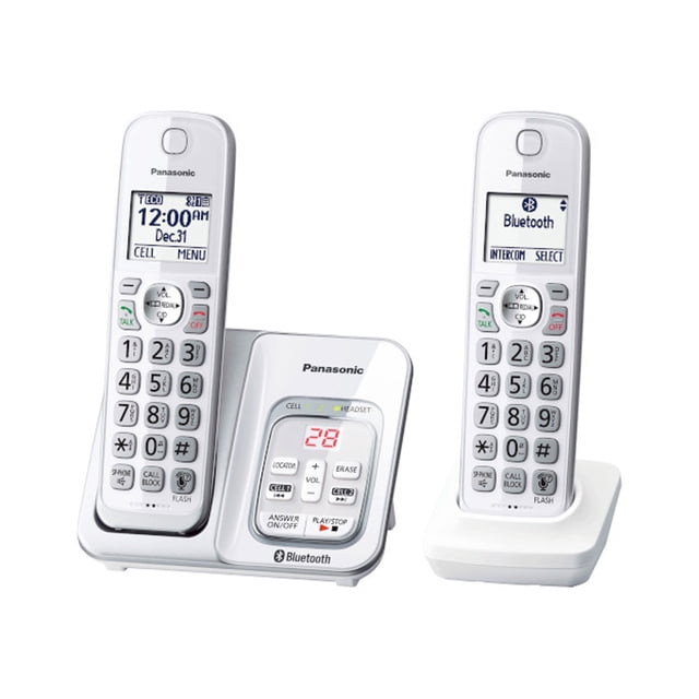 Teléfono inalámbrico Panasonic KX-TGD592C 2 EXT Reacondicionado