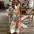 thumbnail image 3 of Various Fruits Sleeveless Dress Woman Fashion Long Dresses Women's Summer Suit Dress Summer 2025 Women, 3 of 7