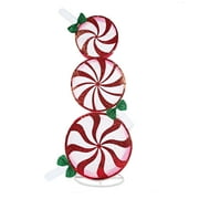 Light-Up Peppermint Lollipop Stack, 43 in, by Holiday Time
