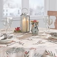 thumbnail image 2 of Elrene Home Fashions Holiday Tree Trimmings Tablecloth, Multi, 60" x 84" Oval, 2 of 4