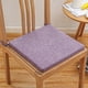 thumbnail image 1 of Cojín de lino, 1 pieza, cojines para silla de comedor, cojín para silla, desmontable y lavable, cojín para silla de casa u oficina, almohadilla de esponja gruesa, diseños de correa antideslizante, alm, 1 of 6