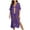 Purple, variant on Fayshow0 Swim Cover Ups for Women 50% off Clear Women's Sexy One Line Neckline Hollowed Out Woven Shirt Beach Bikini Cover Up,Purple Free Size