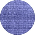 thumbnail image 1 of Ahgly Company Indoor Round Abstract Blue Modern Area Rugs, 3' Round, 1 of 4
