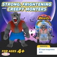 thumbnail image 3 of Monster Flex Juguetes elásticos para niños y niñas - 14 monstruos elásticos espeluznantes únicos - Monster Stretch Guy Toys para niños Regalo de cumpleaños Favores de fiesta Sensorial Fidget Stress To, 3 of 5