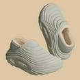 thumbnail image 7 of CHUMUD Women's Waterproof Closed-Back Slippers - Faux Fur Accent & Plush Fleece Lining, Fashion Winter House Shoes, 7 of 7
