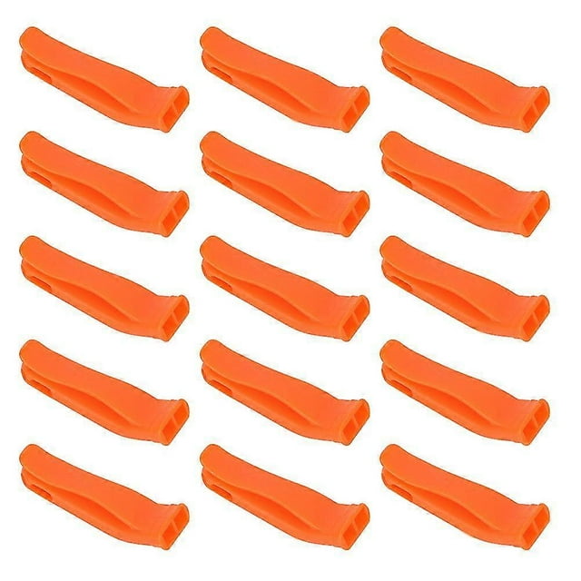 Outdoor Emergency Survival - Bright Orange - 15PCS-SaoZ