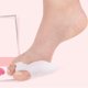 thumbnail image 3 of 1 Par Separadores Dedos Los Pies en Valgo Corrector Ajustador Juanete Hallux () Blanco, 3 of 7