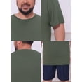 thumbnail image 7 of DARING DIVA Men's 100% Cotton Short Sleeves T-Shirt 3XL Olive Green, 7 of 7