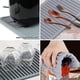 thumbnail image 3 of 3pcs Grey Silicone Kitchen Mat For Worktop, Table Protector Heat ,hot Dishes,pots And Pans - Waterproof Trivet Mat, Non-slip Table Mats And Coasters, 3 of 5