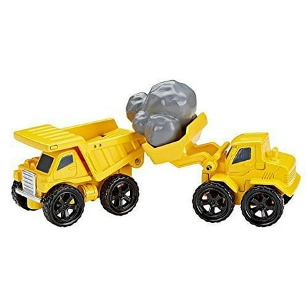 - FisherPrice EZ Play Railway Rock Quarry Vehicle Set Dump Truck and Front Loader