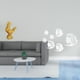thumbnail image 2 of Escultura acrílica de pared, decoración Feng Shui, figura de pollo, pegatinas de espejo removibles para inauguración de casa, 2 of 8