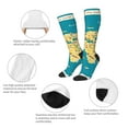 thumbnail image 6 of Balery World Map With Landmarks Fun Novelty Socks Men'S Women'S Crew Socks Funny Crazy Novelty Socks Quirky And Cool Socks, 6 of 9