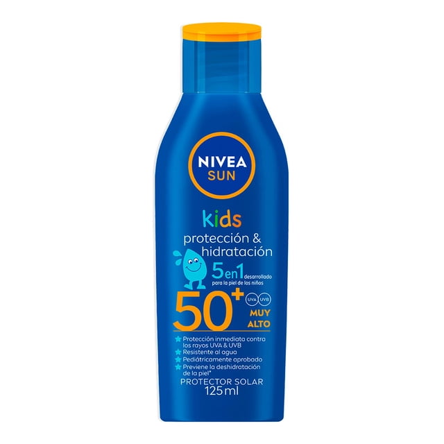 Bloqueador Nivea Sun Kids 5 en 1 FPS 50+ 125 ml