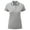 Heather Gray/Black, variant on Asquith & Fox Womens Classic Fit Tipped Polo
