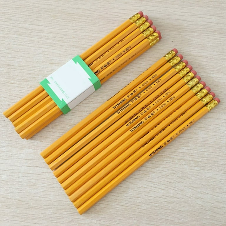 12Pcs HB Pencils with Eraser, Writing Pencils Graphite Pencils for