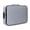 Grey, variant on IAJFHAFS Home Decor Fireproof Document Box, Waterproof File Organiser, Portable Home Fire Lockable Fire Safe Document Box, Collapsible Travel Storage Boxes File Storage With Inserts Bags And Zipper