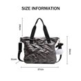 thumbnail image 2 of Bolso bandolera acolchado para mujer, bolso de hombro ligero, acolchado de algodón, 2 of 7