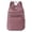 Pink1, variant on Casual Daypack for Women Classic Lightweight Multi Pocket Multi Zipper Travel Backpack,for Daily Commute Travel Use