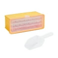 thumbnail image 2 of Xihbxyly Almacén de Liquidación Cubitos Moldeados 3 Cubitos En Hielo y Cajas Almacenables, Cubitos En Hielo Flexibles 21 Cubitos En Hielo Por Bandeja Que Se Pueden Usar para Cócteles y Whisky, 2 of 5
