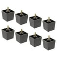 thumbnail image 5 of Masteelf 8pcs Adjustable Furniture Feet For Sofa Chair Bed And Table Tapered Couch Leg Extenders Replacement Legs For Furniture Chair, 5 of 8