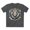 Charcoal, variant on Animal Shirt, Shirt with Animals, Tee Shirt with Antique Animal Medallion