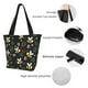thumbnail image 4 of Fotbe Bees Bolsa de Playa con Estampado, Bolsa de Hombro, Bolsa de Mano Espaciosa, Bolsa de Viaje Ligera, Bolsa de Compras Versátil, 4 of 6