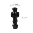 thumbnail image 3 of EeaseCA 10Pcs Football Machine Player Foosball Machine Football Man Table Soccer Players Replacement Parts, 3 of 8