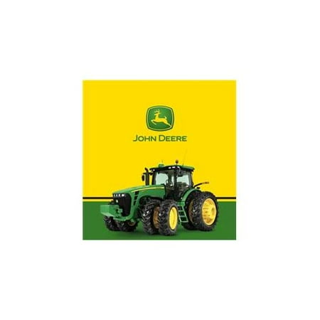 Party Destination 206227 John Deere Tractor - Plastic Tablecover