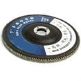 thumbnail image 1 of 7 pulgadas 1pc Flap disco 180 * 22 mm Muelas Discos de lijado de grano 60 for amoladora angular Pulido de metal Madera y Plástico, 1 of 5