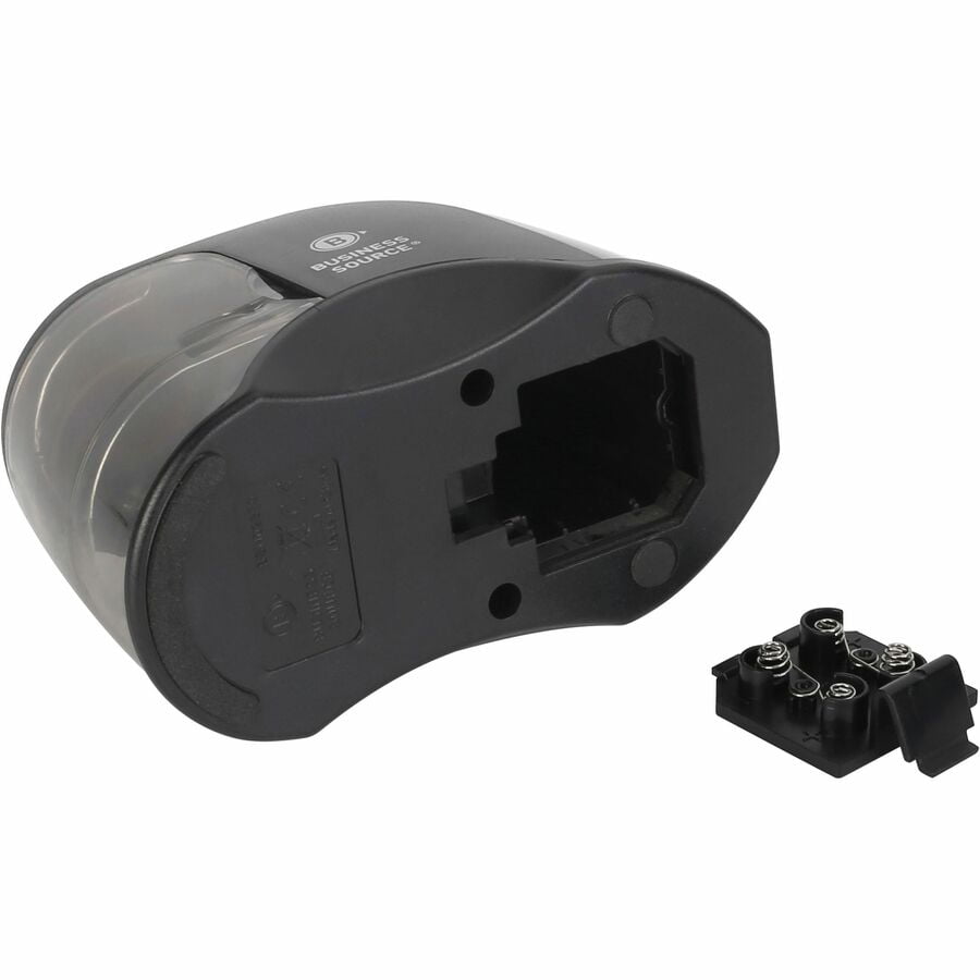 Business Source, BSN02870, 2-way Electric Pencil Sharpener, 1 Each, Black