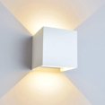 thumbnail image 1 of 12W Modern LED Wall Light/Outdoor Wall Sconce, Waterproof Adjustable Beam Angle, Aluminum Alloy Housing, (White-3000K), 1 of 5