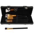 thumbnail image 1 of Makeup Brush Pouch Cosmetics Bag Storage Protection Button Closure Black 18.50X6.50X6.00CM 1Pack, 1 of 5