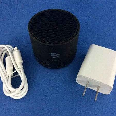 Refurbished Ematic Bluetooth Wireless Speaker & Speakerphone Set with Car/Wall Charger, Lightning Cable for iPhone,