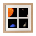 thumbnail image 1 of Planète Rouge Bleu Nuit Ciel Foncé Cadre Mur Table Affichage 4 Ouvertures Image, 1 of 3