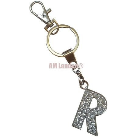 Am Landen Rhinestone Bling Crystal Alphabet Letter Key Chains Rhinestone Bling Crystal Alphabet Letter Key Chains Keychains Handbags Charms R