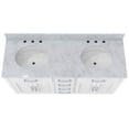 thumbnail image 3 of Dreamline VFDX602234RWMWH Dexterity 60" Free Standing Double Basin Vanity Set - White, 3 of 7
