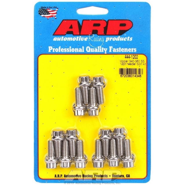 ARP 4441202 Inox 300 12-Point Header Bolt Kit - Pack de 14