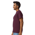 thumbnail image 5 of Gildan Ultra Cotton Short Sleeve T-Shirt for Men, Rib Collar Casual Maroon Tee, 9 Pack, Size S, 5 of 5
