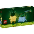 thumbnail image 4 of LEGO Botanicals Happy Plants Building Toy for Kids, Girls, and Boys 9+ - Playroom Decor for Desk or Shelf - Birthday Gift Idea for Young Gardeners - Artificial Indoor Plant for Play & Display - 10349, 4 of 11