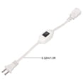 thumbnail image 4 of Cable de Extensión Ignífugo Portátil Blanco Durable con Interruptor de Encendido y Apagado, 4 of 9