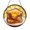 Acrylic 3.5 Inch, variant on French Toast Stained Glass Window Decor Suncatcher, Breakfast Food Inspired Hanging Art Panel, Kitchen Decorative Home Accent Ornament, Thoughtful Gift for Bakers