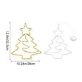 thumbnail image 4 of Cheapark LED Star Topper Iron Christmas Tree Lights - String Light Decor, Battery-Operated Glow for Room, Tree & Holiday Party Ambiance, 4 of 8