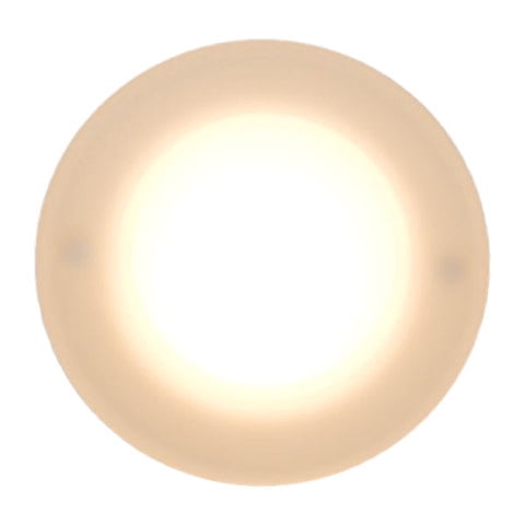 ITC Boat LED Overhead Light 69231PPNS-9-3K | 3 Inch Lexan Radiance