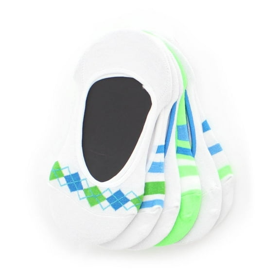 MeMoi Argyle Band Low-Cut Liner 6 Pack - Womens - Female