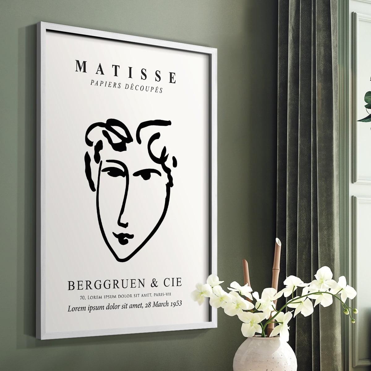 Matisse LXXVI Framed Print - Solid Wood