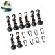 thumbnail image 3 of Anclaje De Succión De 4 Uds., Kit De Gancho De Succión De Plástico De Carga Pesada Con 4 Mosquetones, Kit De Gancho Colgante De Ventosa Reutilizable Para Coche De Techo De Casa Yuarrent OD010735-02, 3 of 7