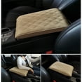 thumbnail image 3 of Memory Foam Car Armrest Cover Pad Soft Leather Center Console Protector for SUV Truck Vehicle Comfort Elbow Support Waterproof Non Slip Car Accessories, 3 of 4
