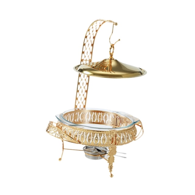 ziyahi Chafing Dish Buffet Set with Hanging Cover Lid for Dinner Restaurant Outdoor 2 L